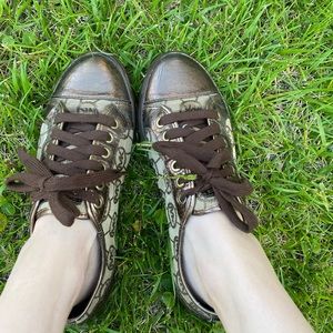 Michael Kors Brown Sneakers